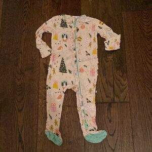 Kiki+LuLu pink Christmas Jammie’s